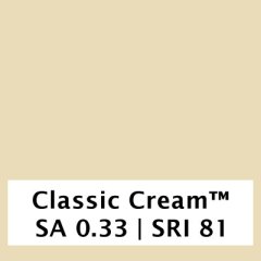 Classic Cream™ SA 0.33 | SRI 81