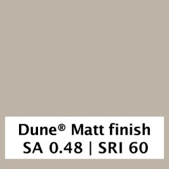 Dune® Matt finish SA 0.48 | SRI 60