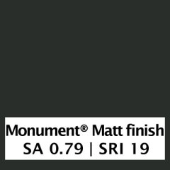 Monument® Matt finish SA 0.79 | SRI 19